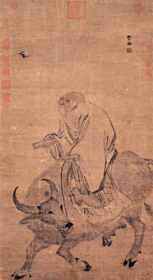 Laozi Riding an Ox by zhang lu.jpg