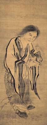 Liu haichan attributed to wu wei.jpg